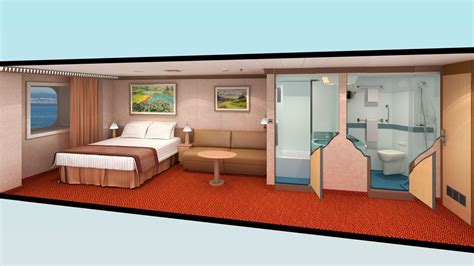 Discover the Serenity of a Carnival Magic Deluxe Ocean View Stateroom